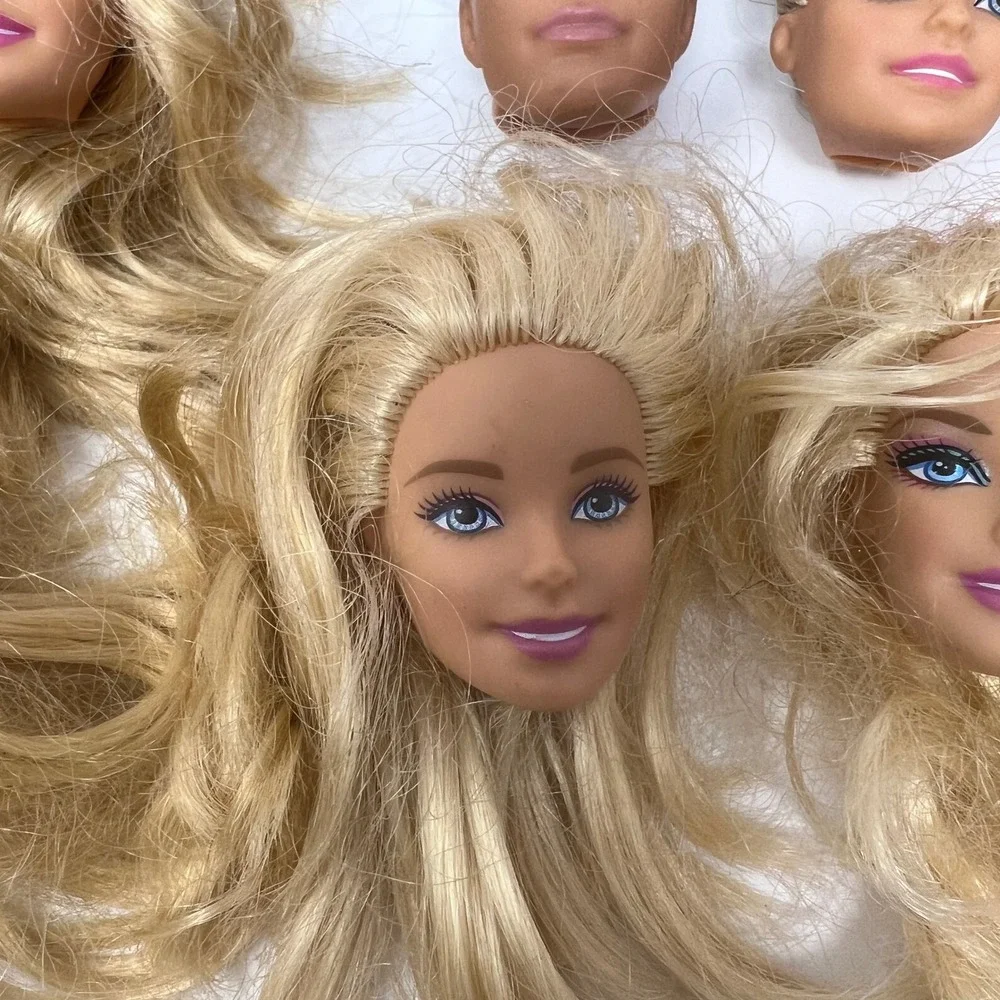 Barbie Ken Doll Heads 20 Vtg Modern Holiday Fashionista 90's Y2K Replacement